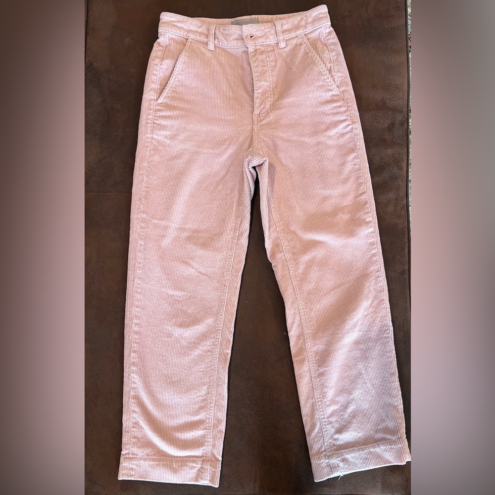 The Corduroy Straight-Leg Crop